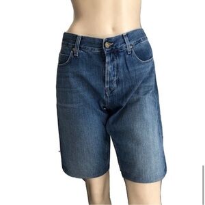 MiH Jeans the London boy cropped denim blue S/28